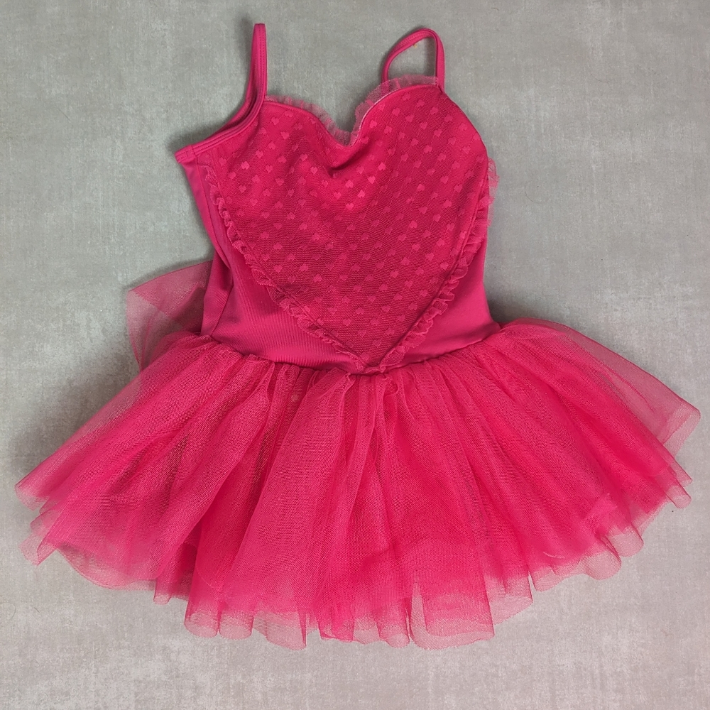 Bloch Pink Leotard with TuTu Size 6X/7